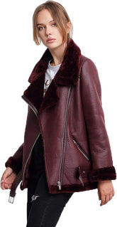 Maroon Shearing Coat